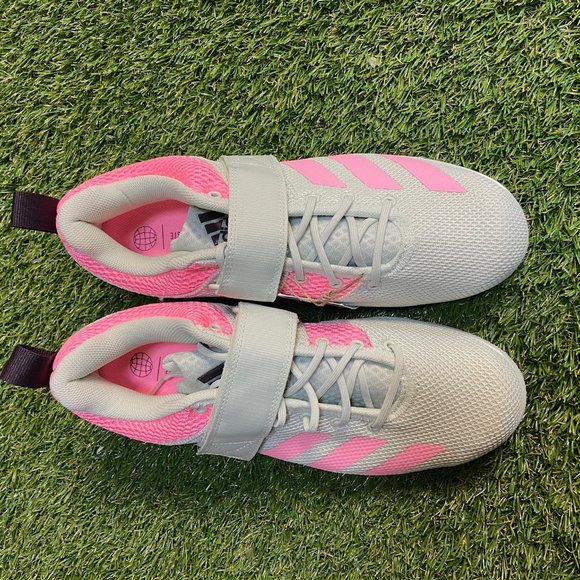 Adidas Adipower Powerlift 5 Weightlifting Linen Green GY8920 Men 8.5 Wmn 9.5 NEW - Picture 3 of 8